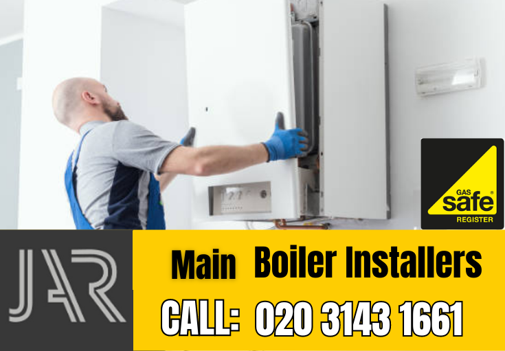 Main boiler installation Wembley Park